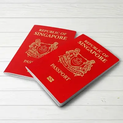 シンガポールのパスポート写真アプリ: ICA パスポート申請